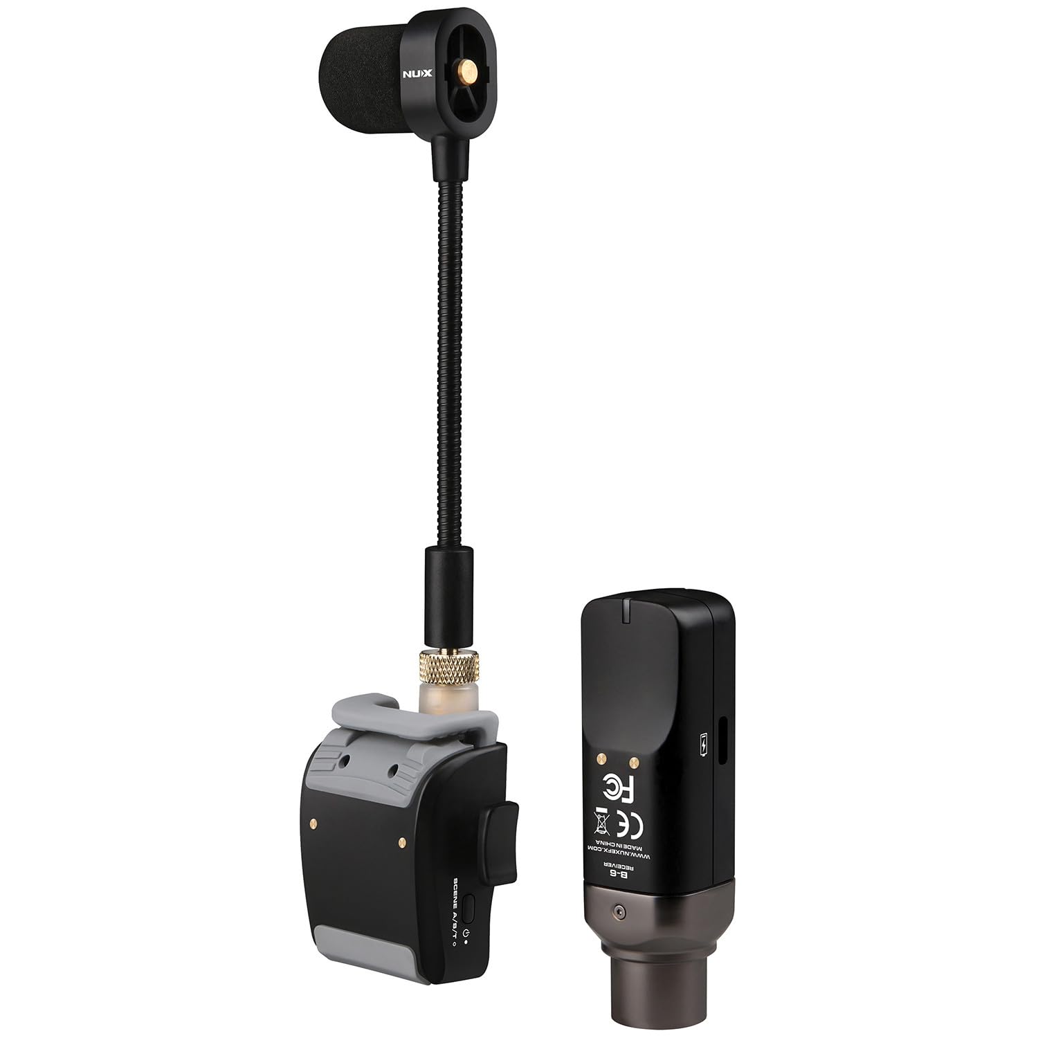 Amazon | ニューエックス NUX サックス用ワイヤレスシステム 2.4Ghz