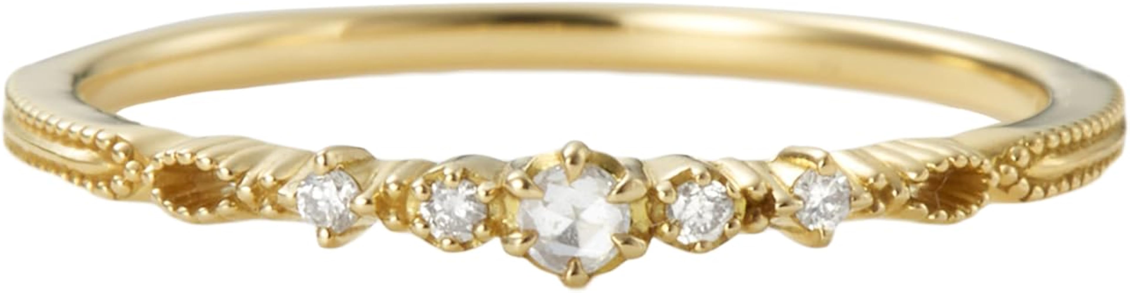 Amazon.co.jp: [アガット] クラシック CLASSIC 【K18YGダイヤモンド