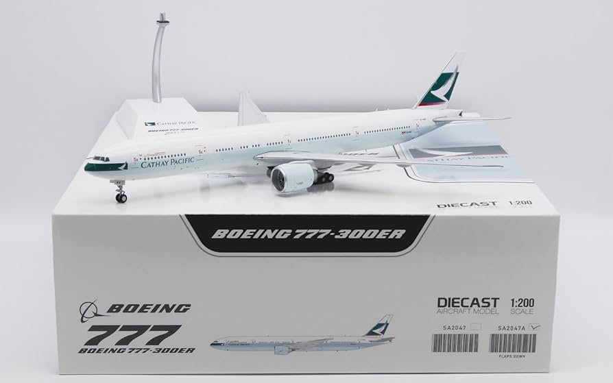 Amazon | JC Wings 1:200 SA2047 Cathay Pacific キャセイパシフィック