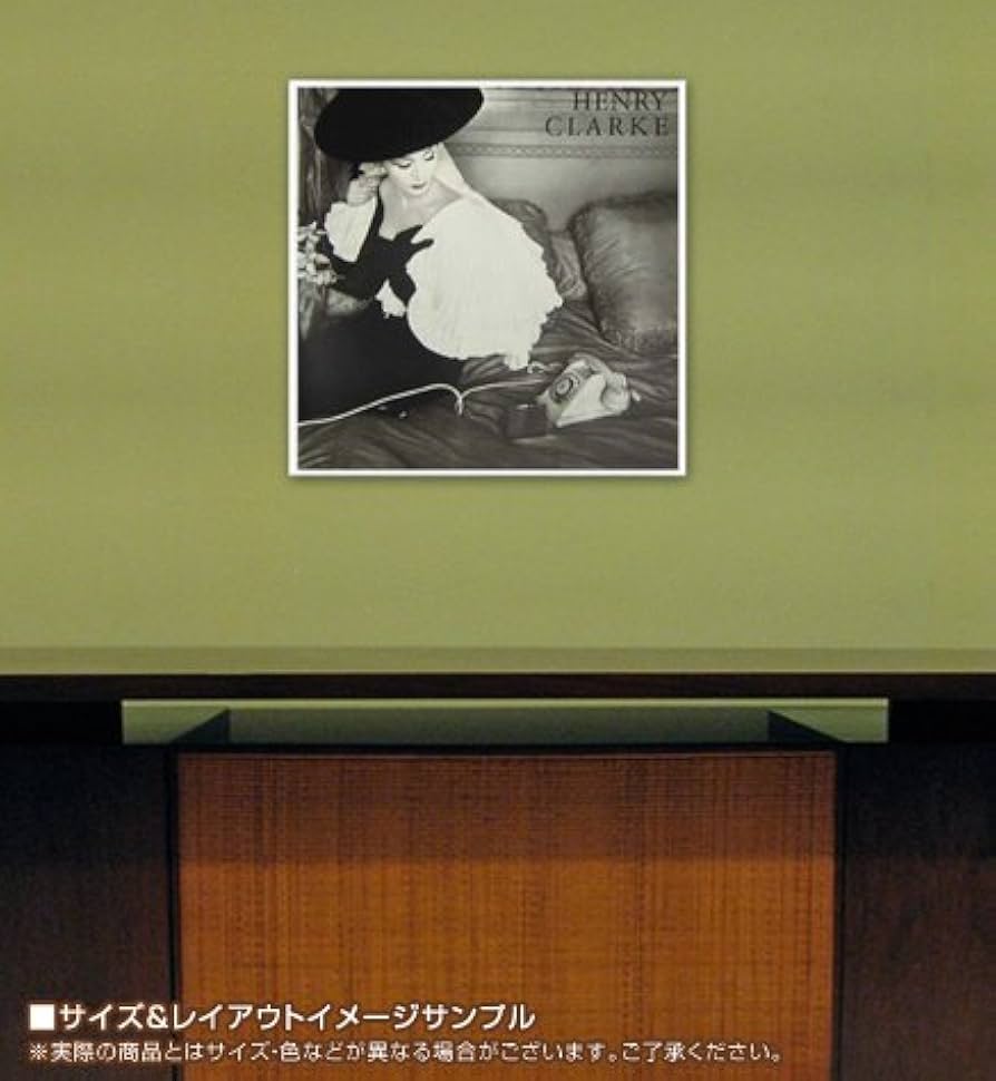 Amazon.co.jp: ポスター ヘンリー クラーク Fath 1956 額装品 アルミ製