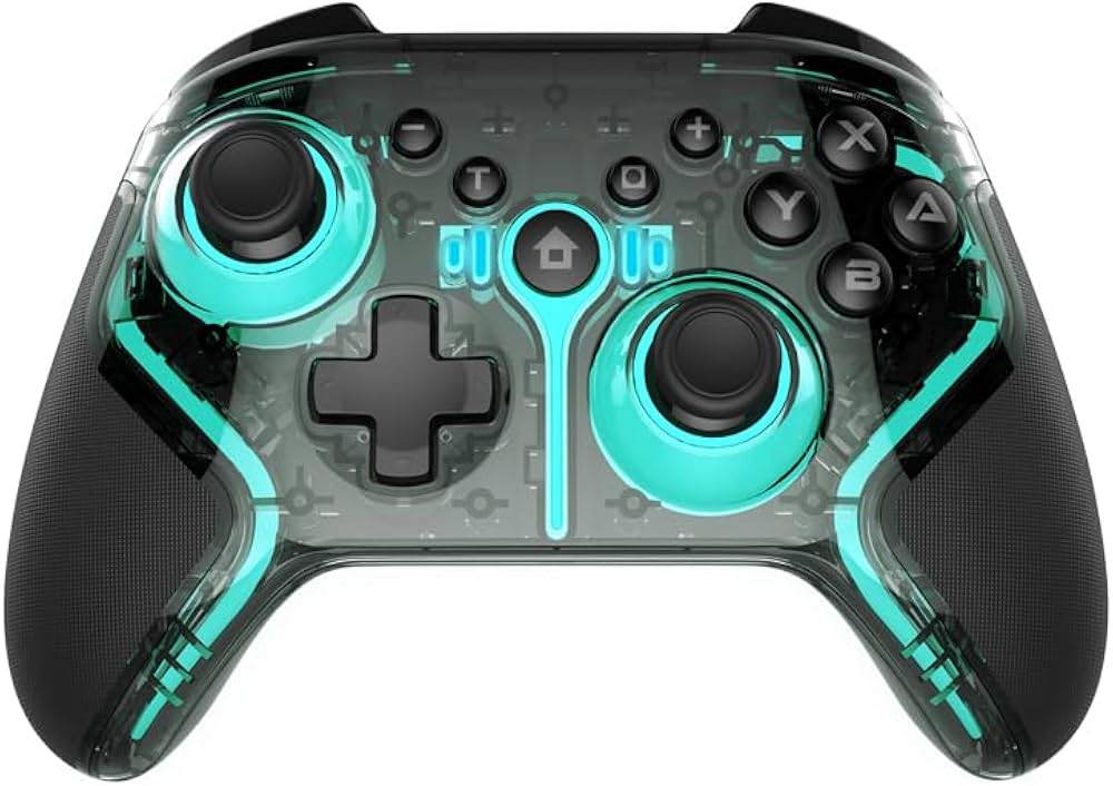 Amazon.co.jp: アクラス Switch用ワイヤレスネオンコントローラーPro