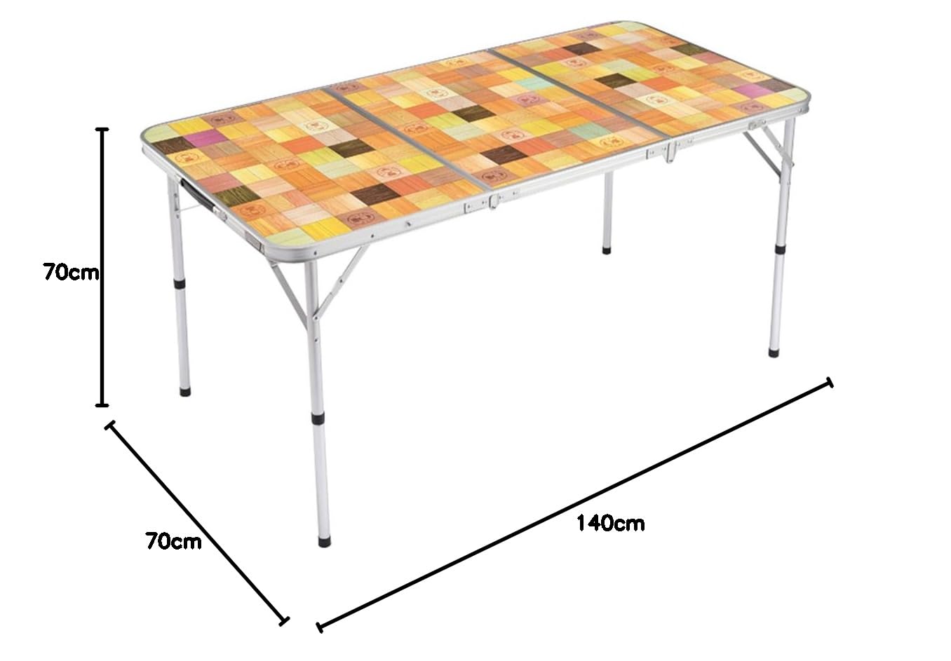 Amazon | コールマン(Coleman) テーブル ナチュラルモザイクリビング