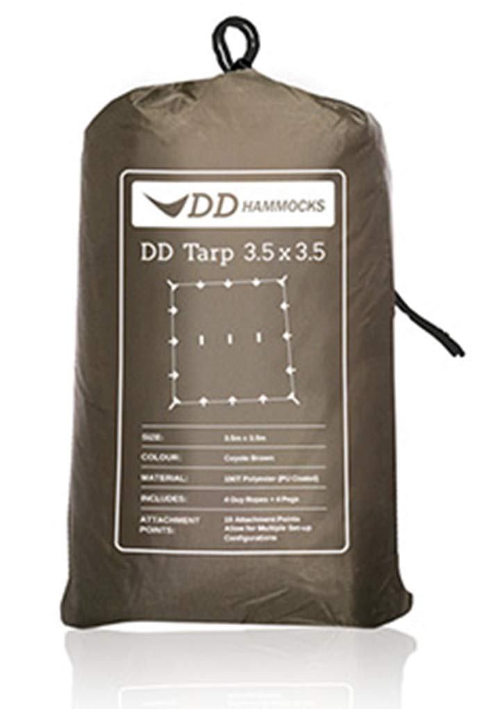 Amazon | DD Hammocks DD Tarp タープ 3.5 x 3.5 (コヨーテブラウン