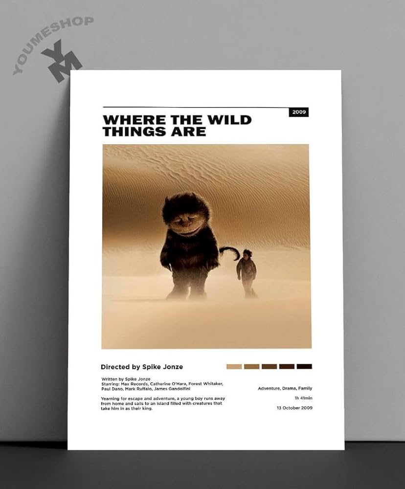 Amazon.co.jp: 313ポスター『 かいじゅうたちのいるところ 』ムービー