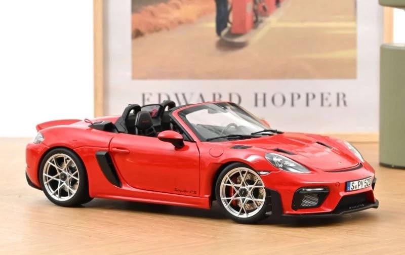Amazon | ノレブ 1/18 ポルシェ 718 スパイダーRS 2023 ガーズレッド