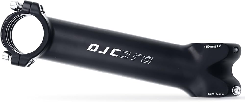 Amazon.com : DJC Bike Stem 150mm Extra Length 12 Degree 31.8mm