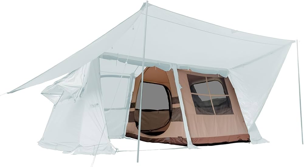 Amazon.co.jp: UJack(ユージャック) ローズテント ワンタッチ 2ルーム