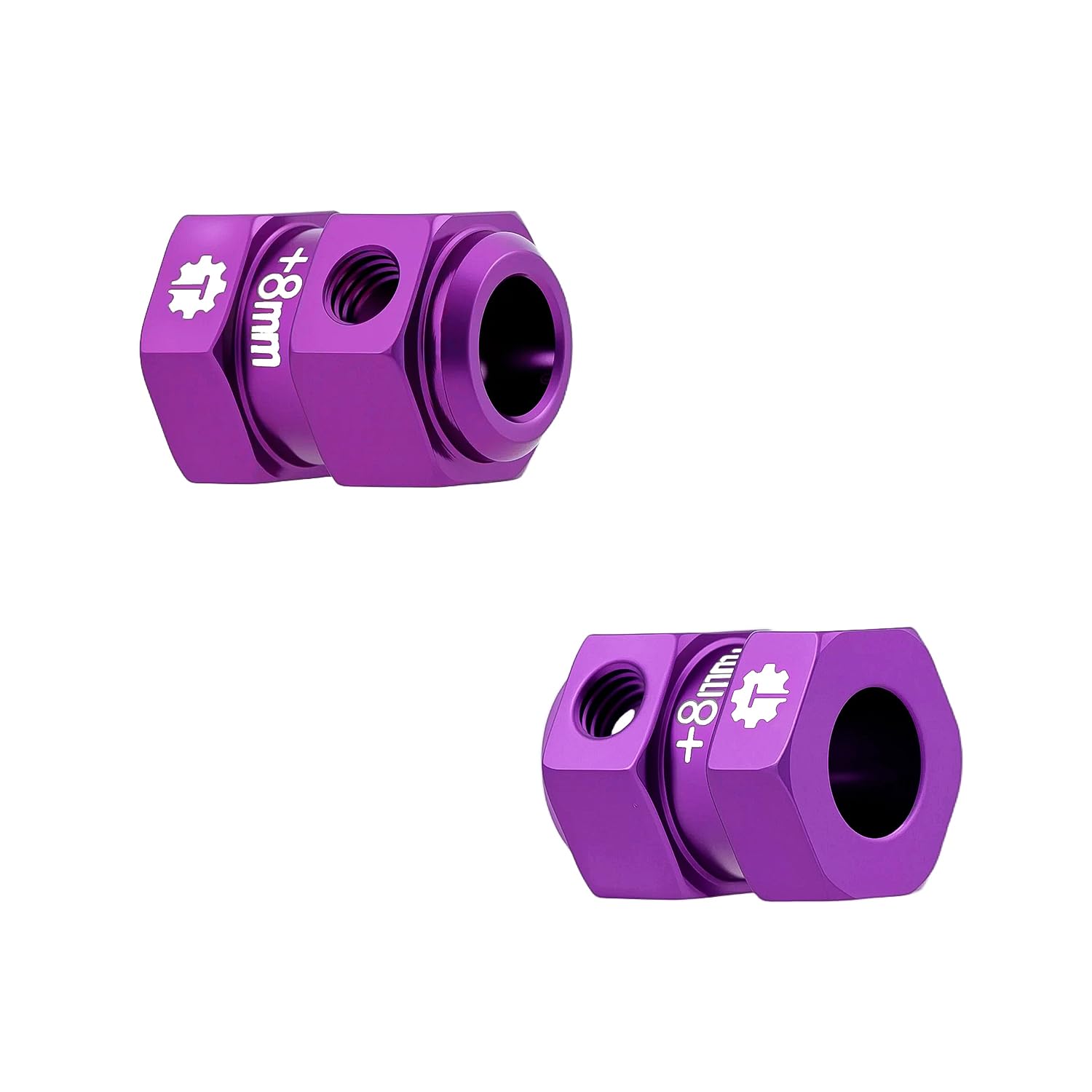Amazon.com: TCRC 4PCS Aluminum 12mm Wheel Hex Hubs 8MM Extension