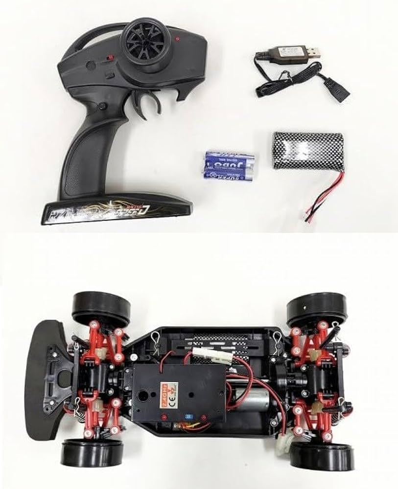 Amazon.co.jp: matechjpn ターボ機能付き 2.4GHz 1/10 ドリフト