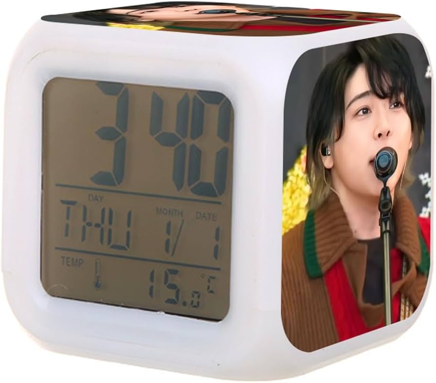 Amazon.co.jp: ミセス グリーン アップル 大森元貴42 目覚まし時計