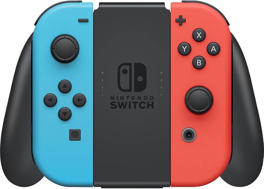 Amazon.com: Nintendo Switch with Neon Blue and Neon Red Joy‑Con