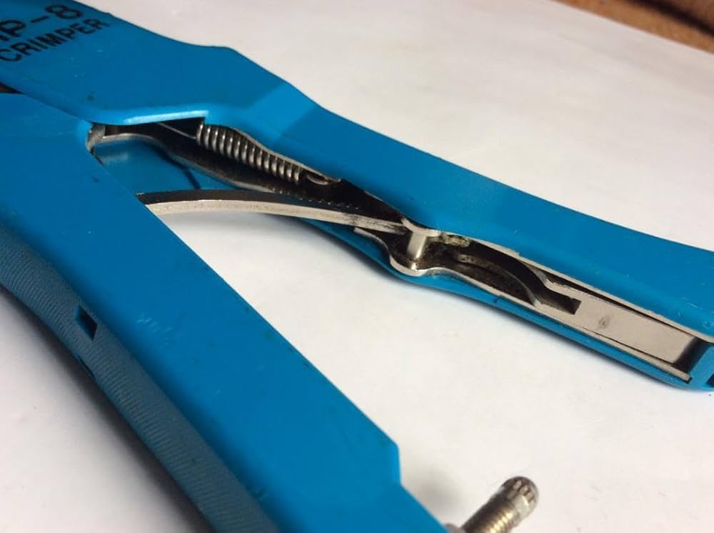 Amazon | 圧着工具（LANケーブル RJ45） プロ用 MP-8クリンパ 白山