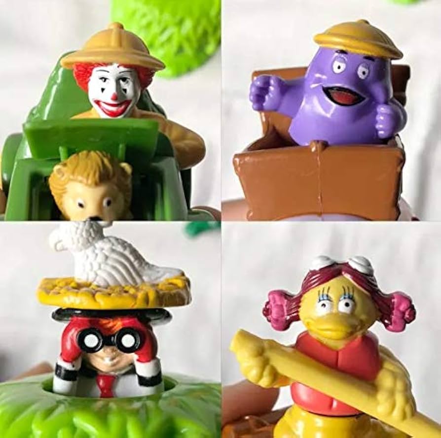 Amazon | ハッピーセット 1996年 マックサファリ 全4種 マクドナルド