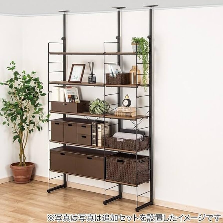 Amazon｜ニトリ Nポルダ用追加棚板 幅40cm用 ミドルブラウン NITORI