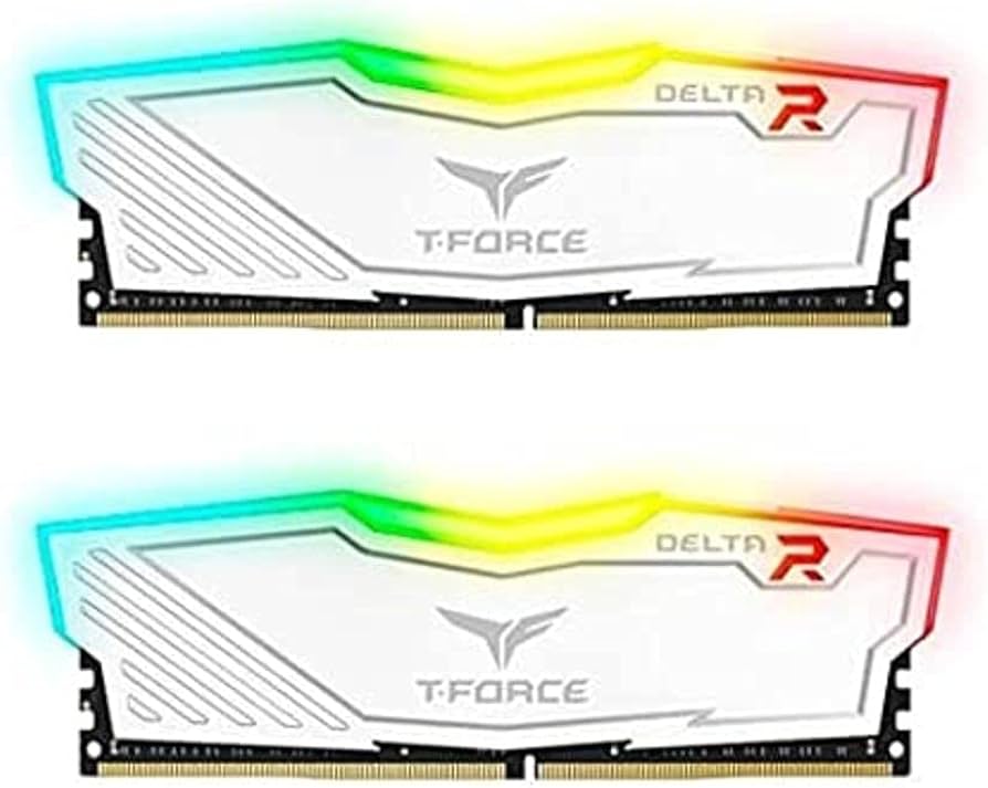 TEAMGROUP Team T-Force Delta RGB DDR4 Gaming Memory, 2 x 8 GB