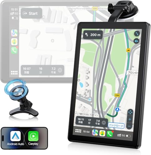 Amazon.co.jp: VOLAM 7インチ ワイヤレス カーオーディオ カー