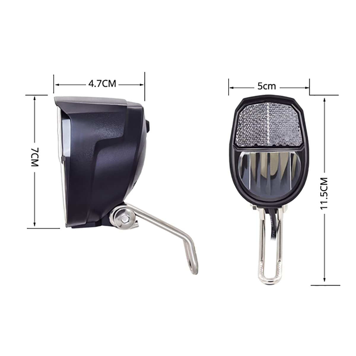 Amazon | TAMOSH ダイナモバイクライトフロントライトセット入力AC 6V