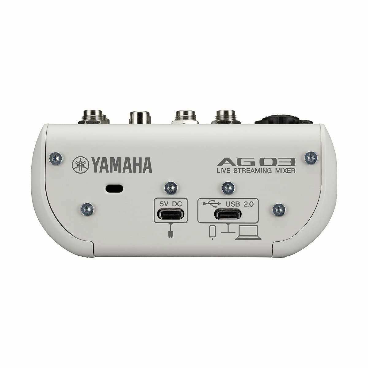 Amazon | YAMAHA / AG03MK2 WHITE AT2020 PCユーザー向け 配信/DTM