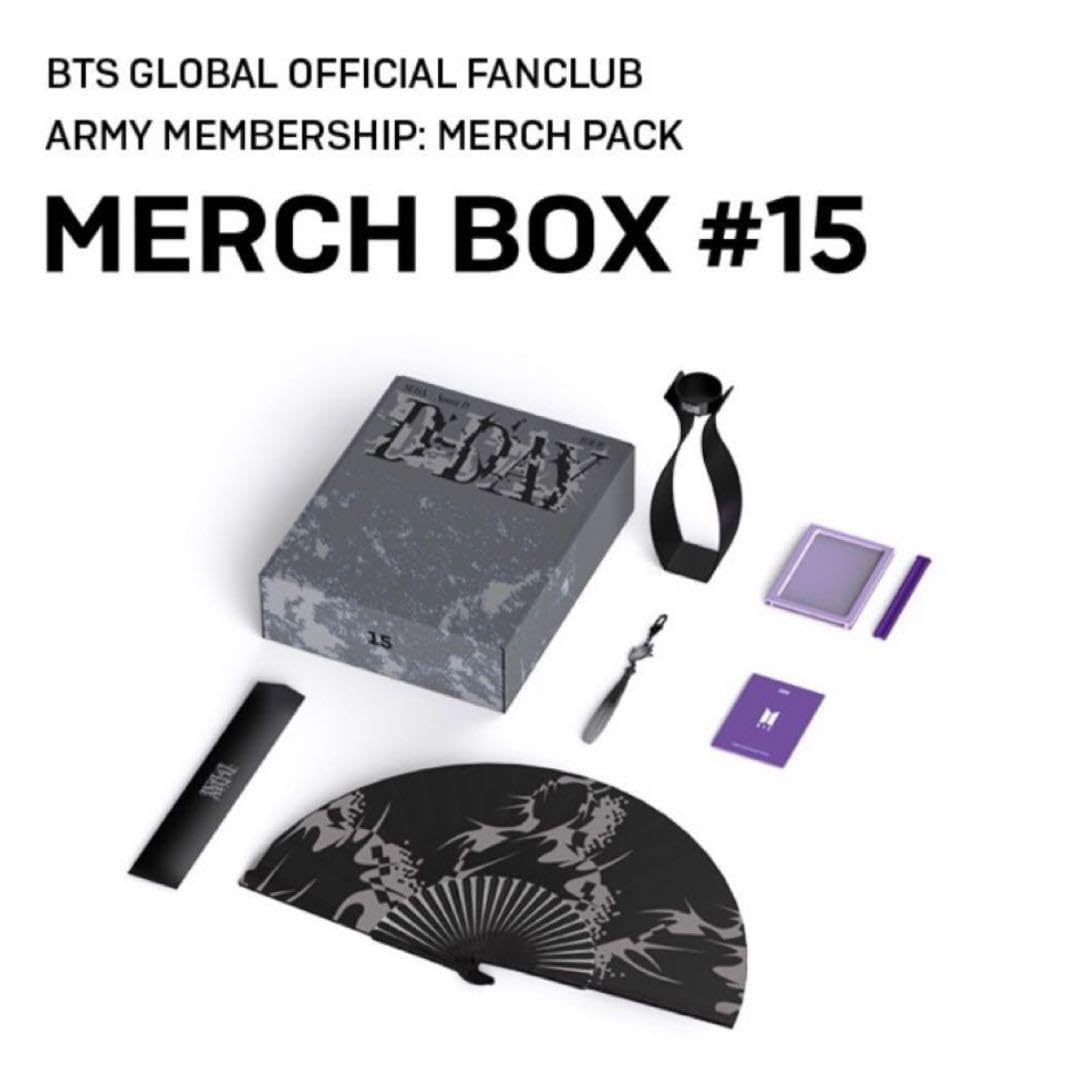 Amazon.co.jp: bts merch box 15 ユンギ マーチボックス merchbox