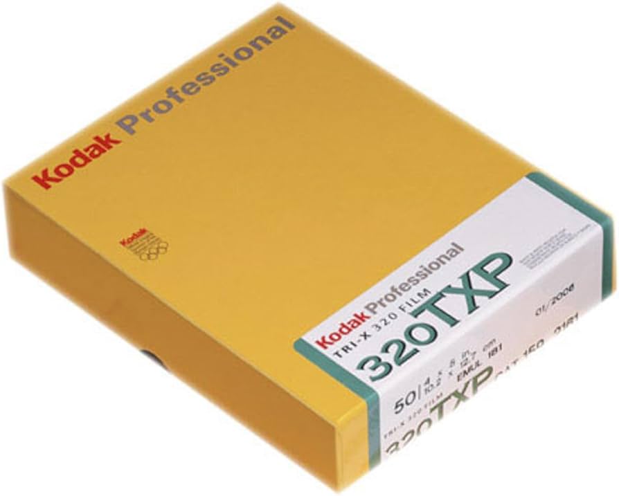 Amazon.com : Kodak 8416638 Tri-X 320 4x5-Inch Negative Film (50