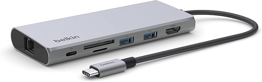 Amazon.co.jp: Belkin 7 in 1 USB-C 2.5Gbps イーサネットハブ USB-C