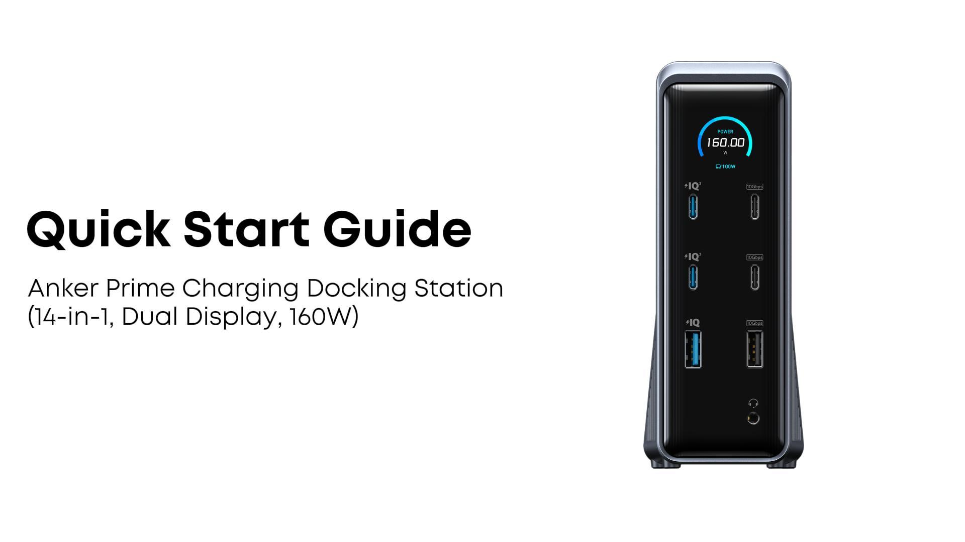 Amazon.com: Anker Prime Docking Station, 14-Port with 160W Max