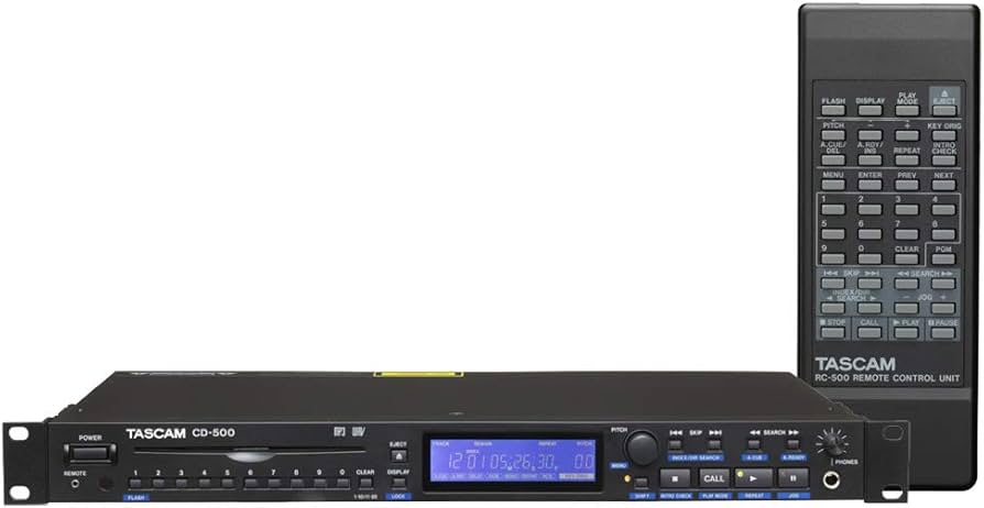 Amazon.co.jp: TASCAM CDプレーヤー 業務用1U CD-500 : 家電＆カメラ
