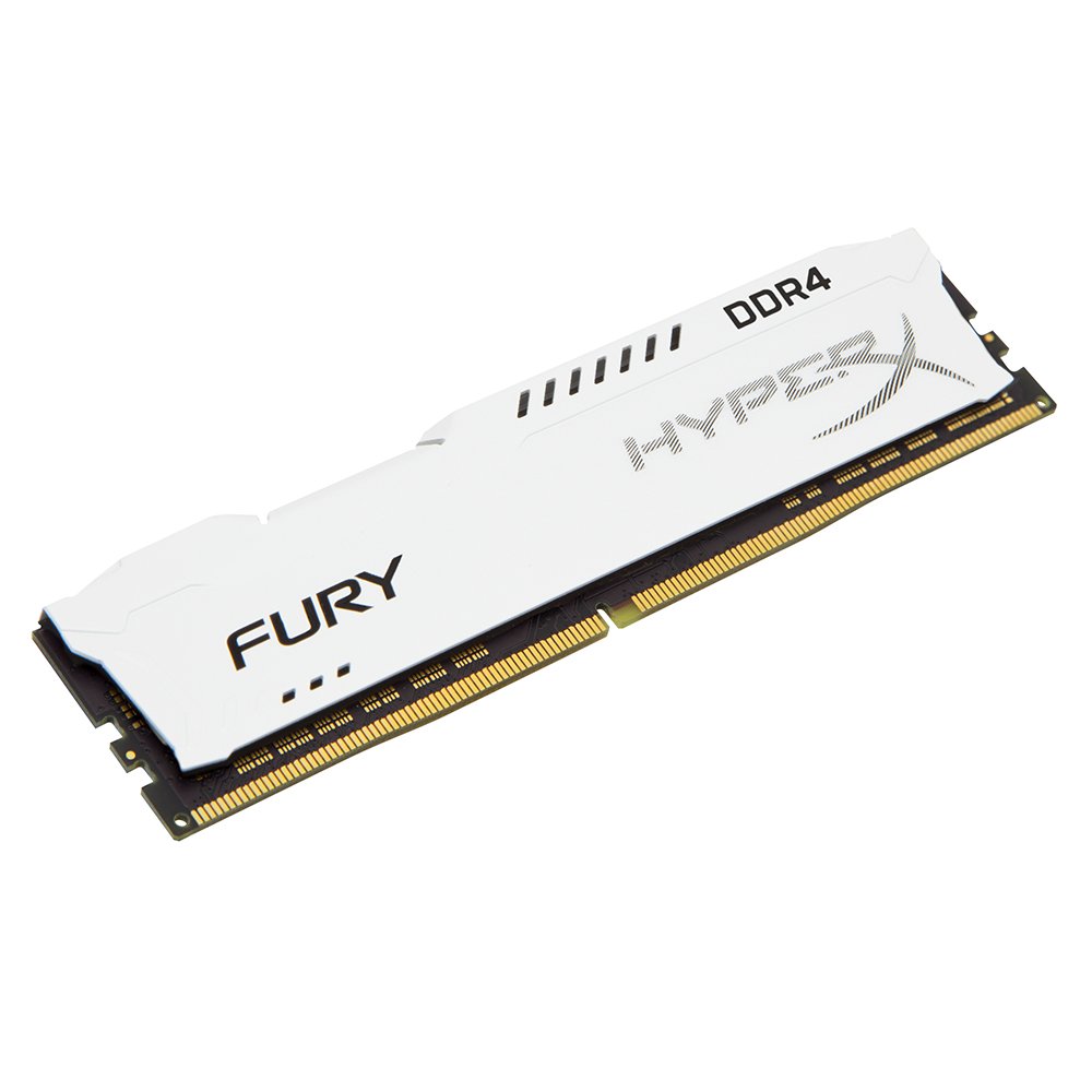 HyperX Fury White 32GB 2666MHz DDR4 CL16 DIMM Kit of 2