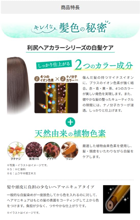 Amazon | Sastty[白髪用] 利尻ヘアカラートリートメント 200g （ライト