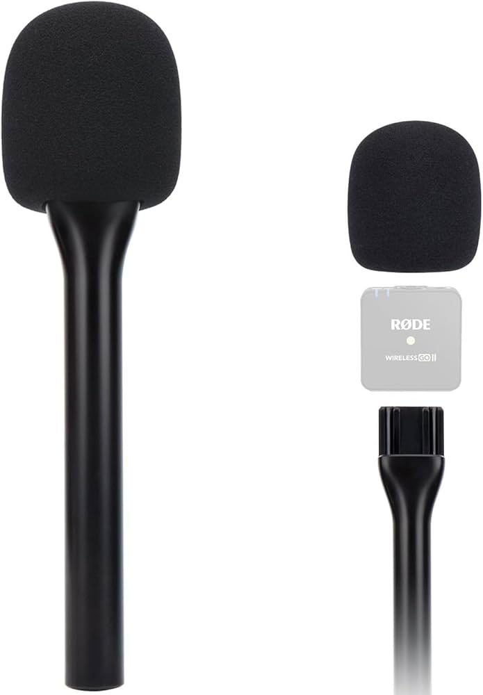 Amazon.com: Rode Handheld Wireless Mic Stand with Pop Filter