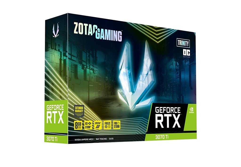 ZOTAC Gaming GeForce RTX™ 3070 Ti Trinity OC 8GB GDDR6X 256-bit 19