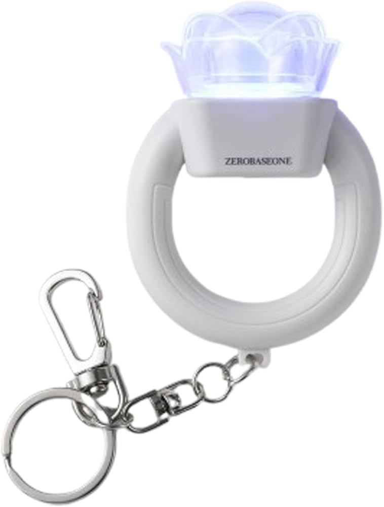 Amazon.co.jp: ゼベワン ペンライト 指輪 応援棒 キーホルダー 発光