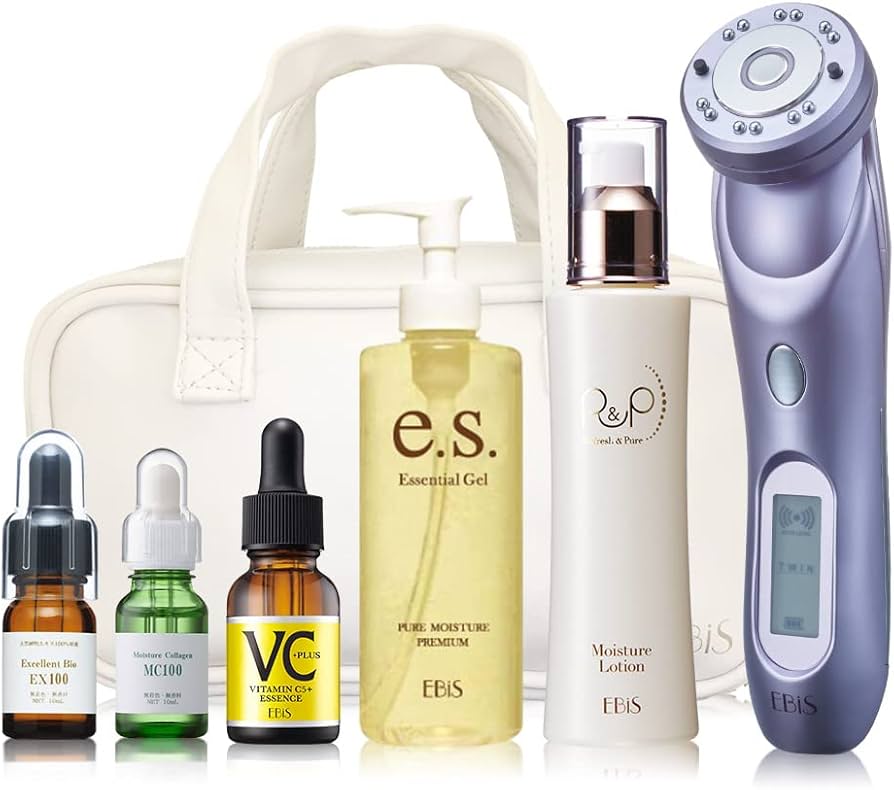 Amazon.co.jp: エビス化粧品(EBiS) 美顔器 超音波美顔器 ツインエレナ