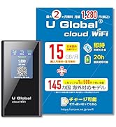 Amazon.co.jp: ［U Global i1 plus］リチャージ ポケットWiFi