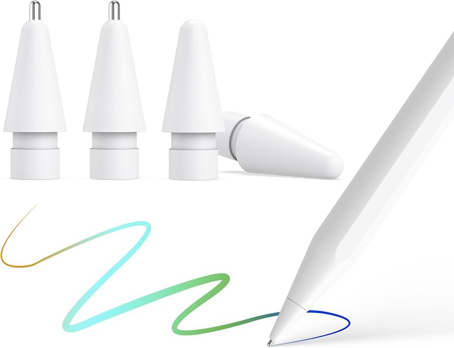 Amazon | viangs Apple Pencil用替え芯2種【POM材質2個+金属製2個入り