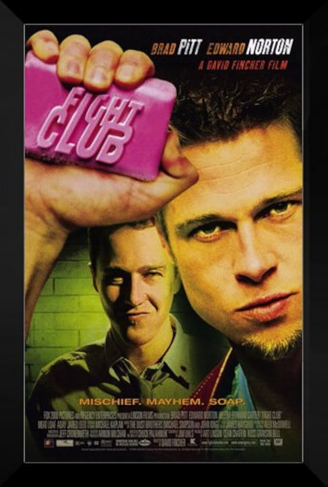 Amazon.co.jp: Fight Club Framed 27 x 40映画ポスター:ブラッド