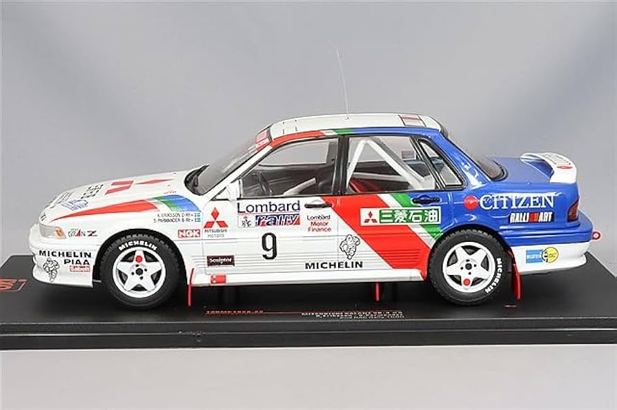 Amazon | イクソ 1/18 三菱 ギャラン VR-4 1990 RAC ラリー 2位 #9 K