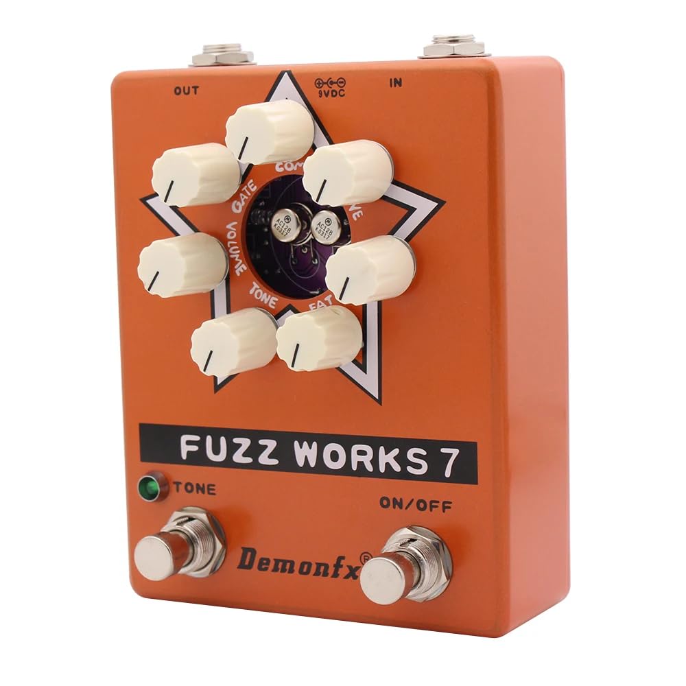 Amazon | Demonfx FUZZ WORKS 7 / FUZZ ファズ ギター エフェクター