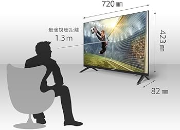 Amazon | KONKA チューナーレス テレビ 32型 スマートテレビ