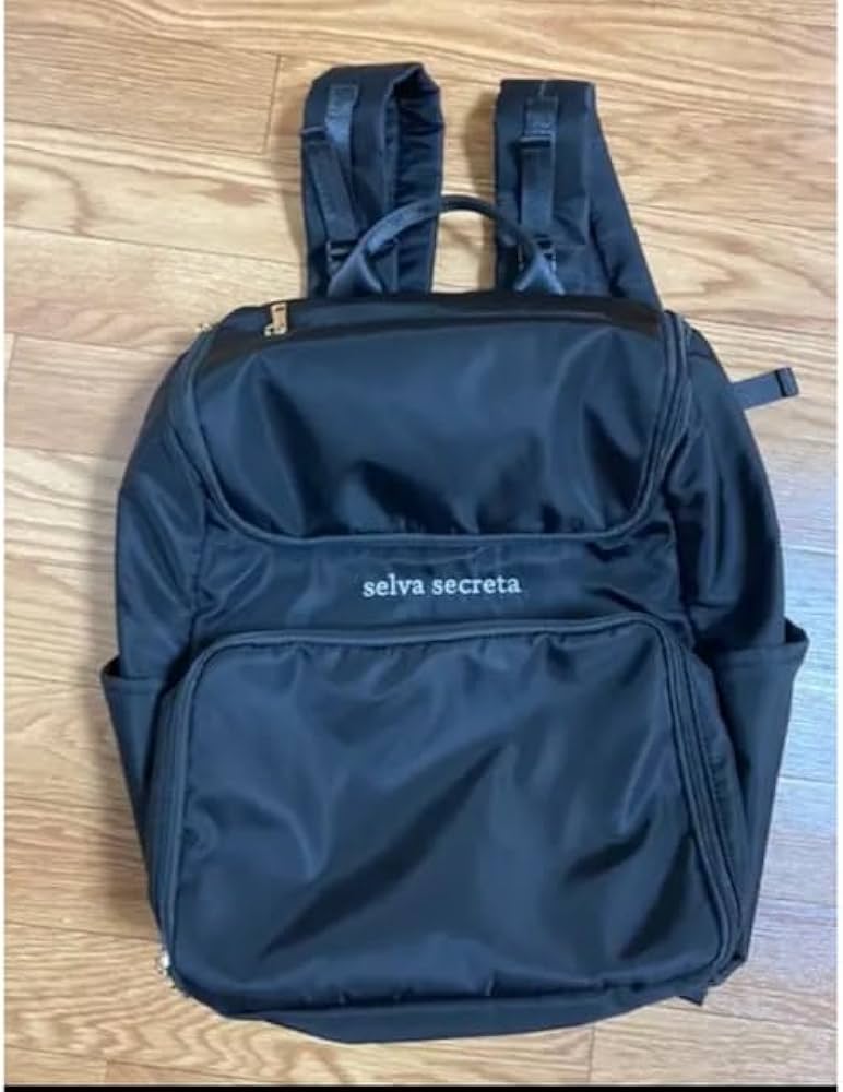 Amazon.co.jp: 川崎希 マザーズリュック selva secreta 黒 : おもちゃ