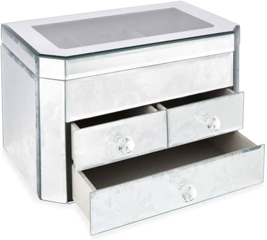 Amazon｜Laura Ashley [ローラアシュレイ] ミラージュエリーボックス