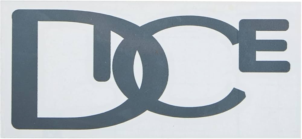 Amazon.co.jp: DICE (ダイス) 日本製 ダイカットロゴ ステッカー SIL