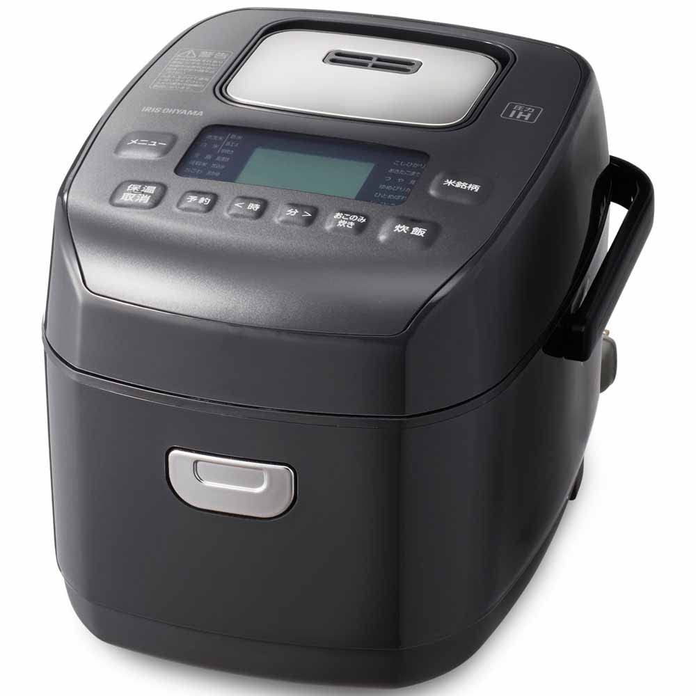 Amazon | アイリスオーヤマ 炊飯器 3合 圧力IH 50銘柄炊き分け機能 極
