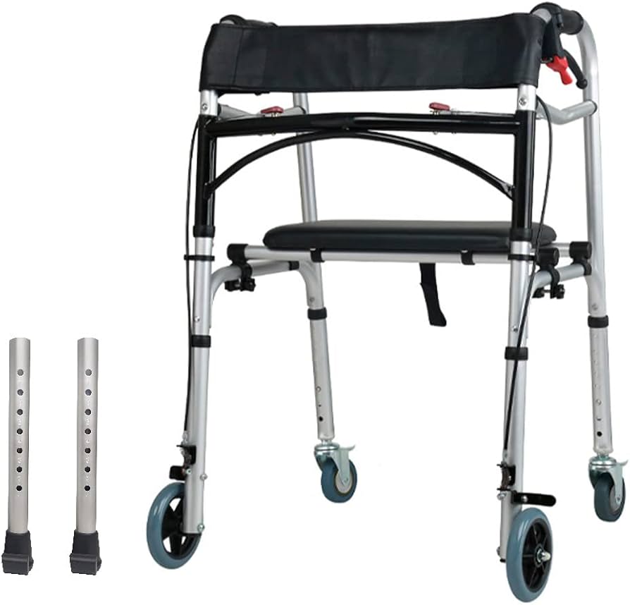 Amazon | RAKU 歩行器 折りたたみ 歩行車 高齢者用 室内室外兼用
