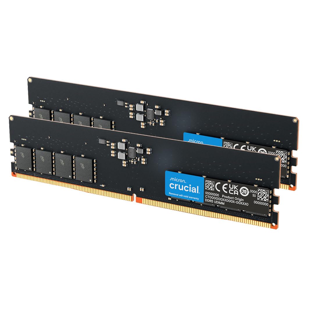 Crucial Kit RAM DDR5 de 32 GB (2 x 16 GB), memória de desktop de 5600