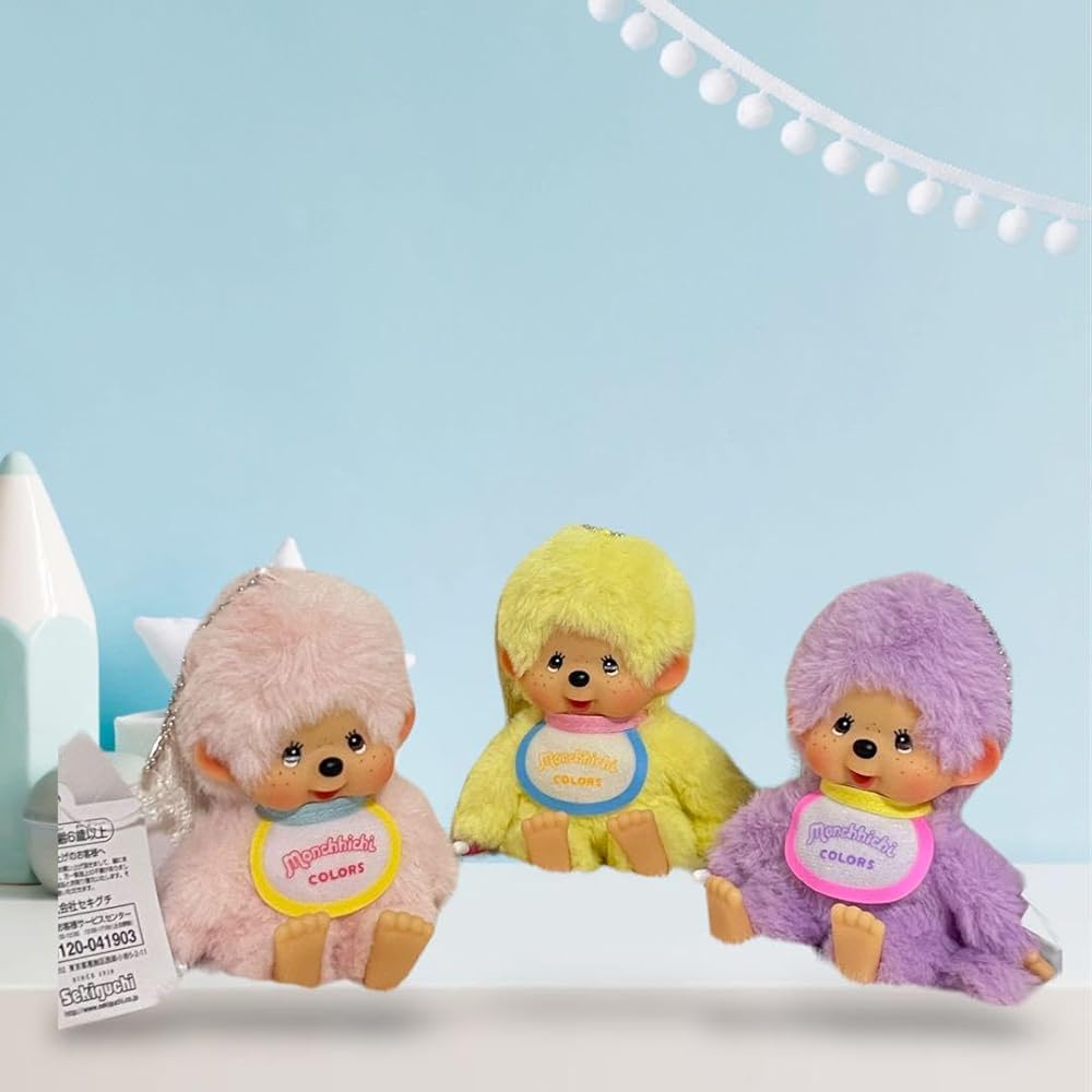 モンチッチ カラー キーチェーン 6個セット モンチッチ colors