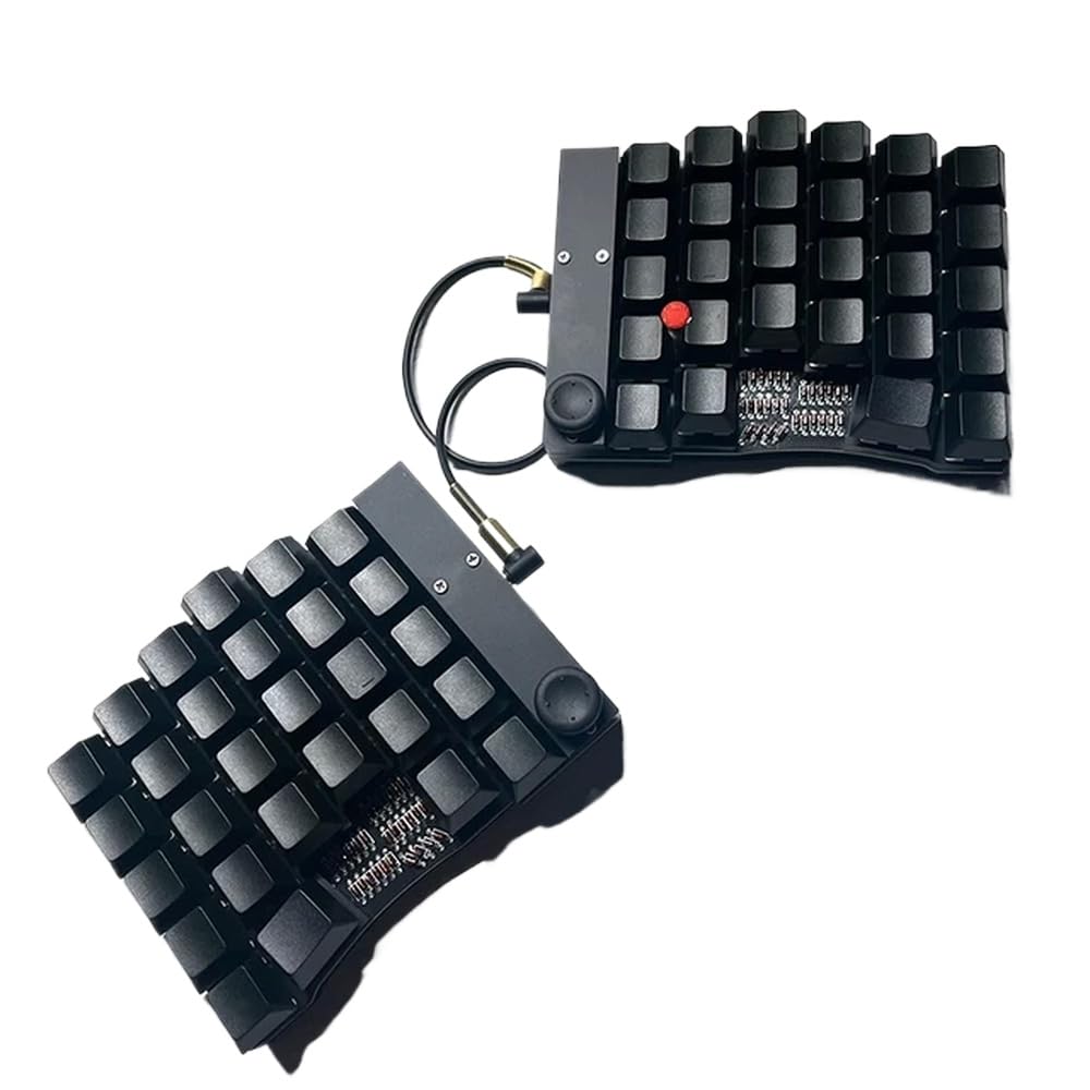 Amazon | DO52 Pro メカニカル分割キーボード DIY コンパクトレッド