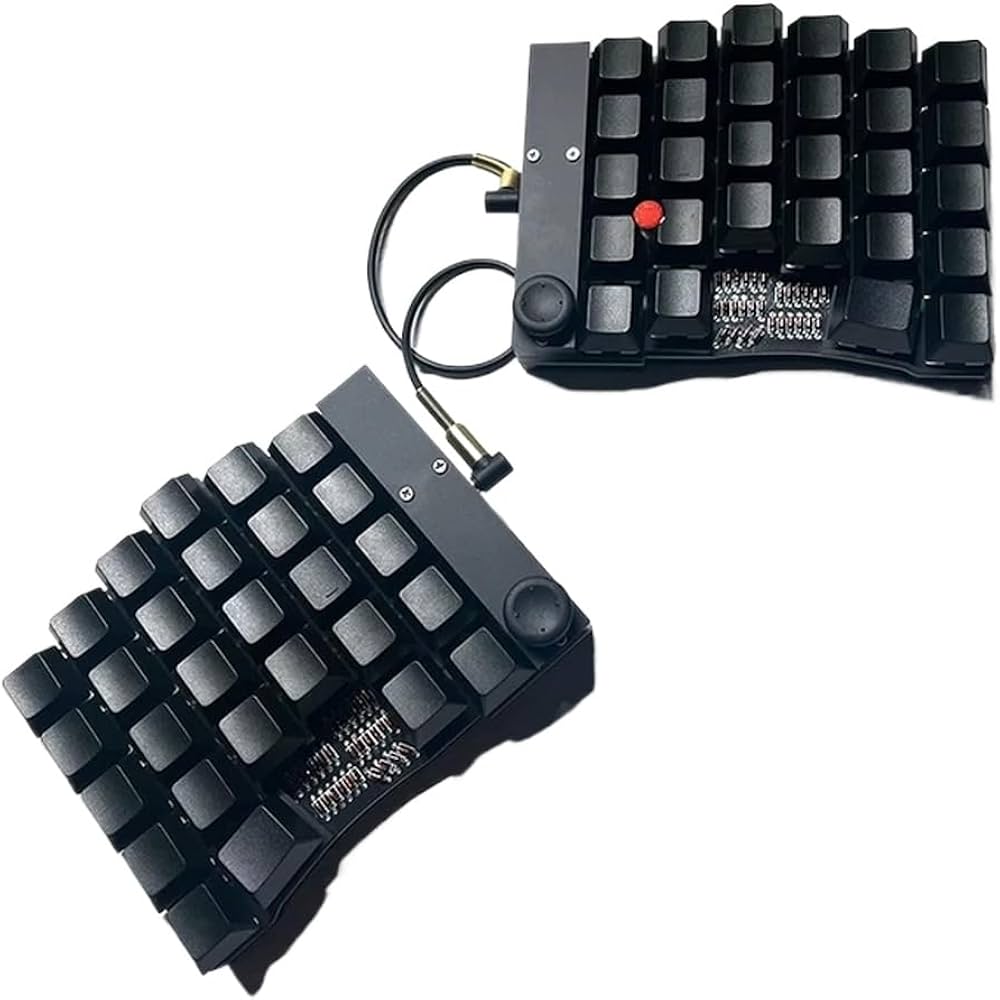 Amazon | DO52 Pro メカニカル分割キーボード DIY コンパクトレッド