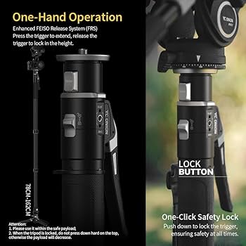 Amazon | YCオニオンPinetaカーボンファイバーカメラ一脚