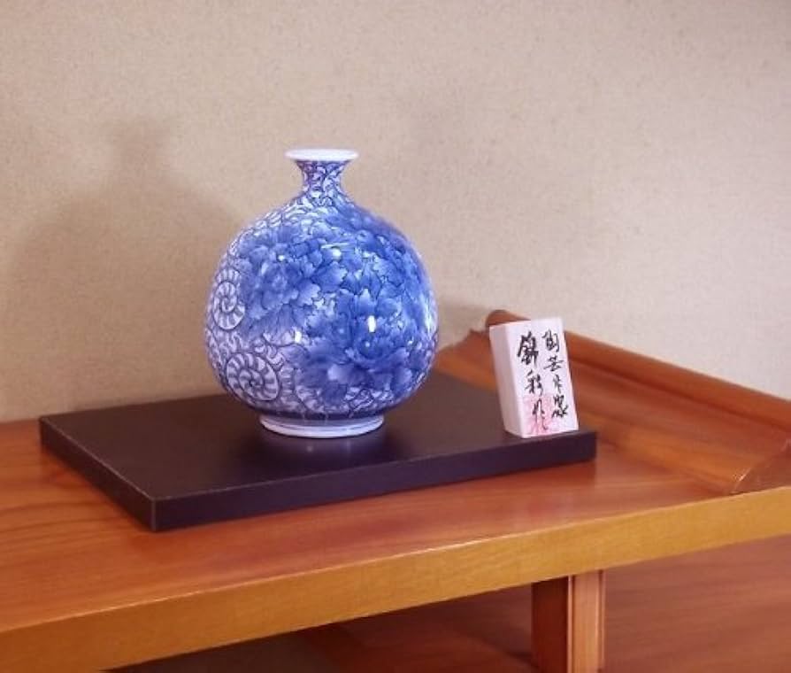 Amazon.co.jp: 有田焼・伊万里焼の高級陶器花瓶・飾り壺｜ギフト｜贈答